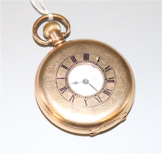Rolex half hunter pocket watch